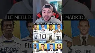 Miniature : Le meilleur 10 du Real Madrid au 21e siècle #realmadrid #foot #football