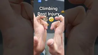 Miniature : Climbing Finger Injury Recovery...Month 1🤕 (A4 Pulley Tear)