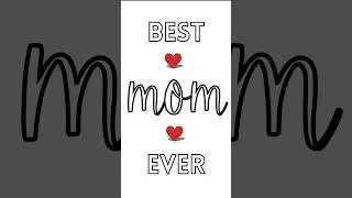 Miniature : Best Mom Ever T-shirt – Heart Design Gift