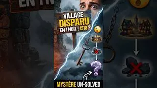 Miniature : Le Mystère du Village Disparu de 1518  Une Histoire Vraie Unsolved  😱 #shorts