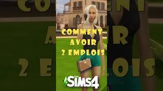 Miniature : Comment avoir 2 emplois dans les Sims 4