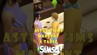 Miniature : Le secret pour faire manger tes Sims à table dans les Sims 4