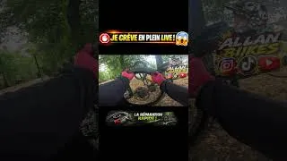 Miniature : 🛑 Crevaison en live ! Réparation express 🚴 #UberEats #VTT #Shorts