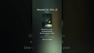 Miniature : Mélancolie — AllenB. (À contretemps) | Chanson française · Bedroom pop · Lo-fi intimiste