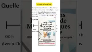 Miniature : L'heure énigmatique