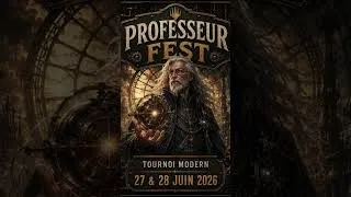 Miniature : Professeur Fest Magic Modern RCQ #magic