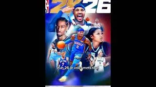 Miniature : News NBA2K26 et toutes les covers