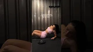 Miniature : intense abs workout 🌷🫧 #absworkout #ventreplat #smallwaist #gymgirl