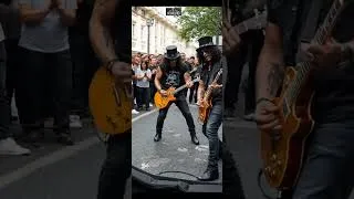 Miniature : The double guitarist
