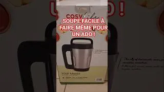 Miniature : SOUPE FACILE À FAIRE MÊME POUR UN ADO !