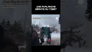 Miniature : Une avalanche géante au Tibet !  #climat #althiatem #abonnement #météo #avalanche #neige #tourisme