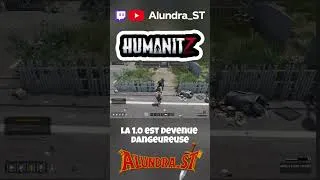 Miniature : La 1.0 est devenue IMPOSSIBLE 😨 #humanitz   #survival  #shorts