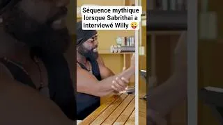 Miniature : Dérapage lors de l'interview Willy Sabrithai 😂