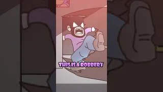 Miniature : THIS IS A ROBBERY #meme #animation #animeshorts