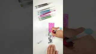 Miniature : Coloriage au numéro marque page chats Rustica éditions #coloriage #coloriagemystere #languogelpen