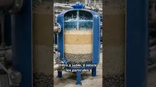 Miniature : Les équipements d’une station d’eau potable #eau #eaupotable #geniedeleau #traitementeau #amanwater