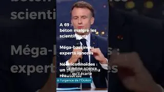 Miniature : Macron change de discours. Et la confiance s’effondre.