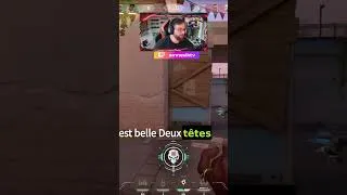 Miniature : Deux têtes une seconde #valorant #gaming