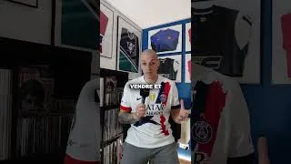 Miniature : Le PSG se MOQUE de nous (maillot away jamais porté) #football #foot #shortvideo #footballshorts