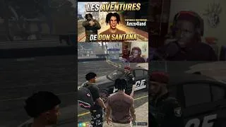 Miniature : Le policier n’aime pas qu’on le pointe du doigt 🤣 #amzo4land #gtarp #policier #baobabrp #terangarp
