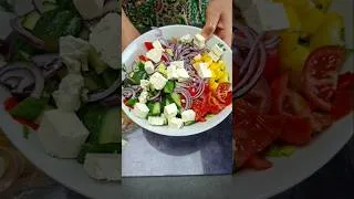 Miniature : Salade  facile et rapide #salad #saladrecipe #food #recipe