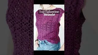 Miniature : Top au crochet facile ✨ Un point ajouré parfait pour l'été