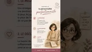 Miniature : Le PERFECTIONNISTE #perfectionnisme #personnalités #peur #shorts #développementpersonnel