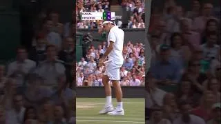 Miniature : “Late” Federer Volley Mastery #tennis 🎾