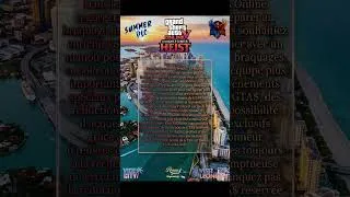 Miniature : Gta V Online Summer Dlc Gta VI Vice City Légendaire #gtaonline #gta6
