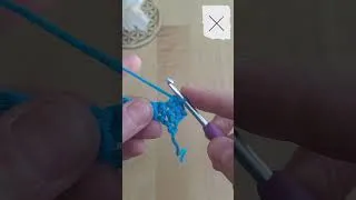Miniature : 🧶 Single crochet / La maille serrée Crochet Tutorial