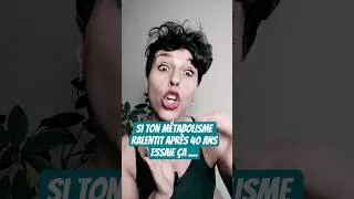 Miniature : SI TON MÉTABOLISME RALENTIT APRÈS 40 ANS... ESSAIE ÇA