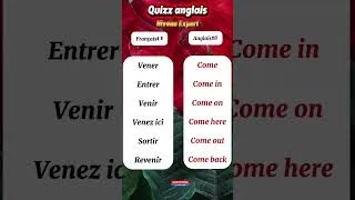 Miniature : Apprendre l’anglais facilement #anglaisfacile #apprendreanglais #english #learnenglish