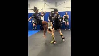 Miniature : Combo of the day 🤩🥊 #training #boxing #kickboxing