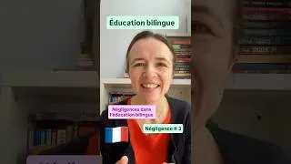 Miniature : 🇫🇷/🌎 Education BILINGUE : une négligence INVISIBLE  #shorts #bilingue