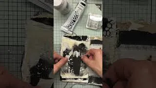 Miniature : Tuto complet sur ma chaîne YouTube 😉 #artjournal #mixedmedia #junkjournal