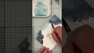 Miniature : Aquarelle Daniel Smith #tutoartjournal
