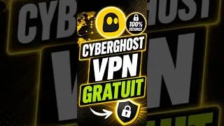 Miniature : 🚨 CyberGhost VPN GRATUIT pendant 45 jours ✅ 100% légal