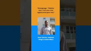 Miniature : Dave Dolcine, habitant d'Aubervilliers, parle de son relogement
