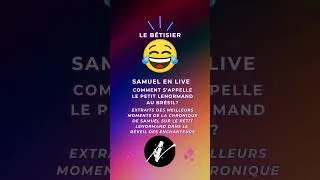 Miniature : Samuel et le Petit Lenormand  #bêtisier  #lereveildesenchanteurs