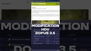 Miniature : MISE A JOUR DOFUS 3.5 des HDV !
