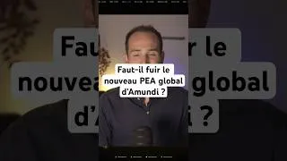 Miniature : Ne remplacez surtout pas votre ETF World par le nouveau PEA Global d’Amundi !
