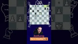 Miniature : Incroyable échec et mat aux échecs ! #échecs #analyseéchecs #chessgame #gaming