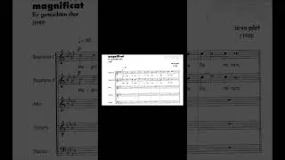 Miniature : Arvo Pärt - Magnificat (1989)