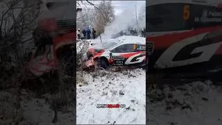 Miniature : CRASH SAMI PAJARI - WRC Rally Monte Carlo 2026 #fail #crazy #viral #wrc