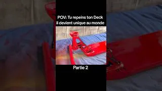 Miniature : POV: Tu repeins ton Deck il devient unique au monde Partie 2 #trottinettefreestyle#scooterfreestyle