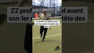 Miniature : Un petit padel avant de nous ramener la 3eme étoile ? #zidane #france #manager #jumpscare