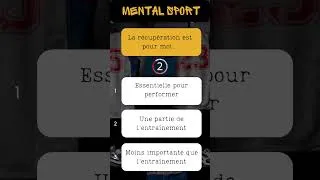 Miniature : Comment gérez vous la récupération deload #test de #personnalité en #sport ! #quizz #motivation