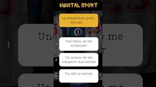 Miniature : Avez-vous l'esprit de compétition ? #test de votre #personnalité en #sport ! #quizz #motivation