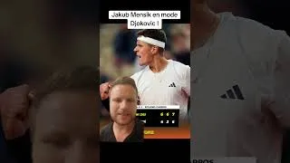 Miniature : 🔥Jakub Mensik bat Joao Fonseca et va affronter Zverev en demi-finale ! #mensik #fonseca #zverev