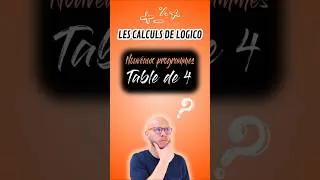 Miniature : TABLE de multiplication par 4 💥 #maths #multiplicationtrick #multiplicationtricks #learningmaths